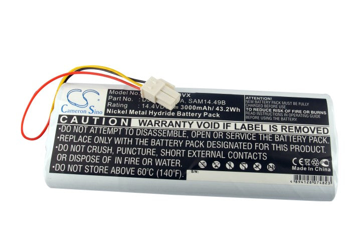 CS-SMR840VX : Battery for Samsung VC-RA84V, VC-RL84VR, VC-RL84V and others - Replaces Samsung DJ96-00113A, SAM14.49B