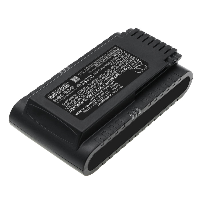 CS-SMR900VX : Battery for Samsung VS9000, VS20R9049S3/EU, VS20R9042S2/EU and others - Replaces Samsung VCA-SBT90, VCA-SBT90E, DJ96-00221A and others