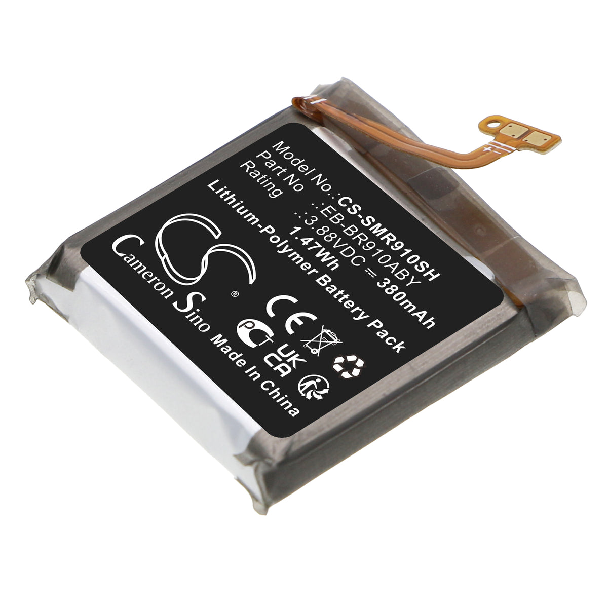 CS-SMR910SH : Battery for Samsung Watch 5 44mm, SM-R915U, SM-R910 and ...