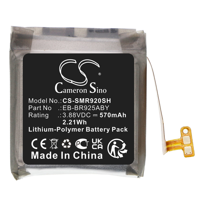 CS-SMR920SH : Battery for Samsung Watch 5 Pro, Galaxy Watch 5 Pro 45mm, SM-R920 and others - Replaces Samsung EB-BR925ABY, GH43-05116A