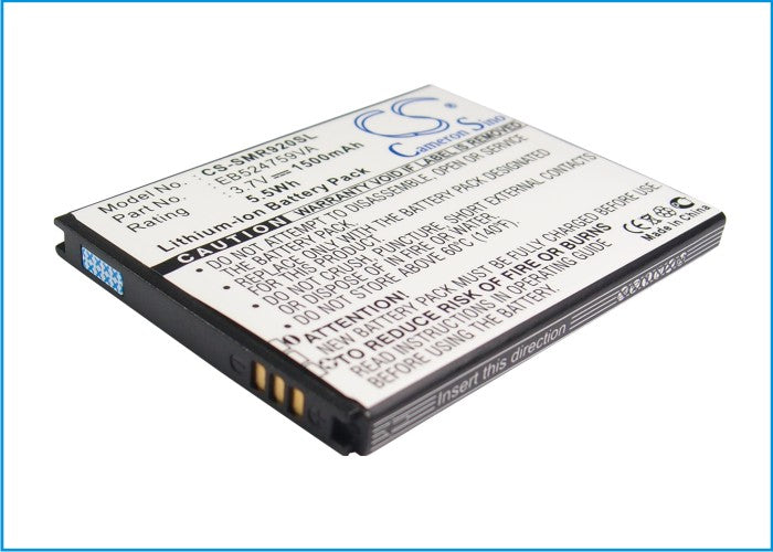 CS-SMR920SL : Battery for MetroPCS SCH-R920, Galaxy Attain 4G - Replaces MetroPCS EB524759VA, EB524759VK, EB524759VABSTD and others