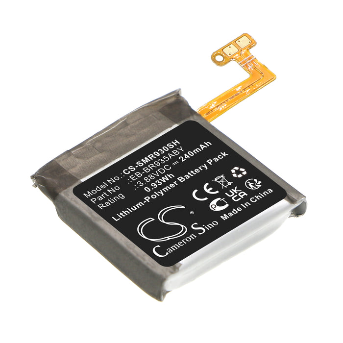 CS-SMR930SH : Battery for Samsung Galaxy Watch 6 40mm, SM-R930, SM-R935 - Replaces Samsung EB-BR935ABY, GH43-05156A