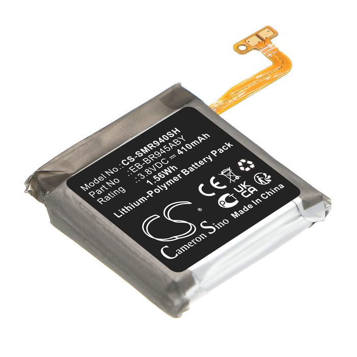 CS-SMR940SH : Battery for Samsung Galaxy Watch 6 44mm, M-R940, SM-R945 - Replaces Samsung EB-BR945ABY, GH43-05158A