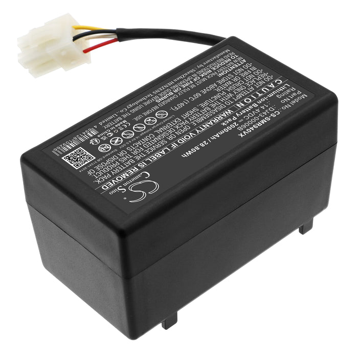 CS-SMR940VX : Battery for Samsung NaviBot SR8940, NaviBot SR8950, NaviBot SR8980 and others - Replaces Samsung DJ43-00006B, DJ96-00152B, DJ96-00203A and others