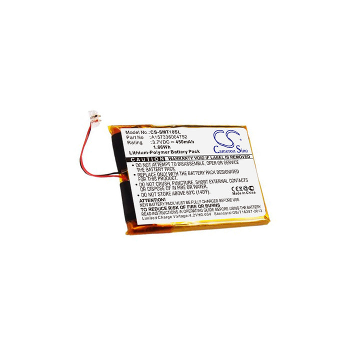 CS-SMT10SL : Battery for Samsung YP-T10JAGY, YP-T10JARY, YP-T10QB/XSH and others - Replaces Samsung A157336004752