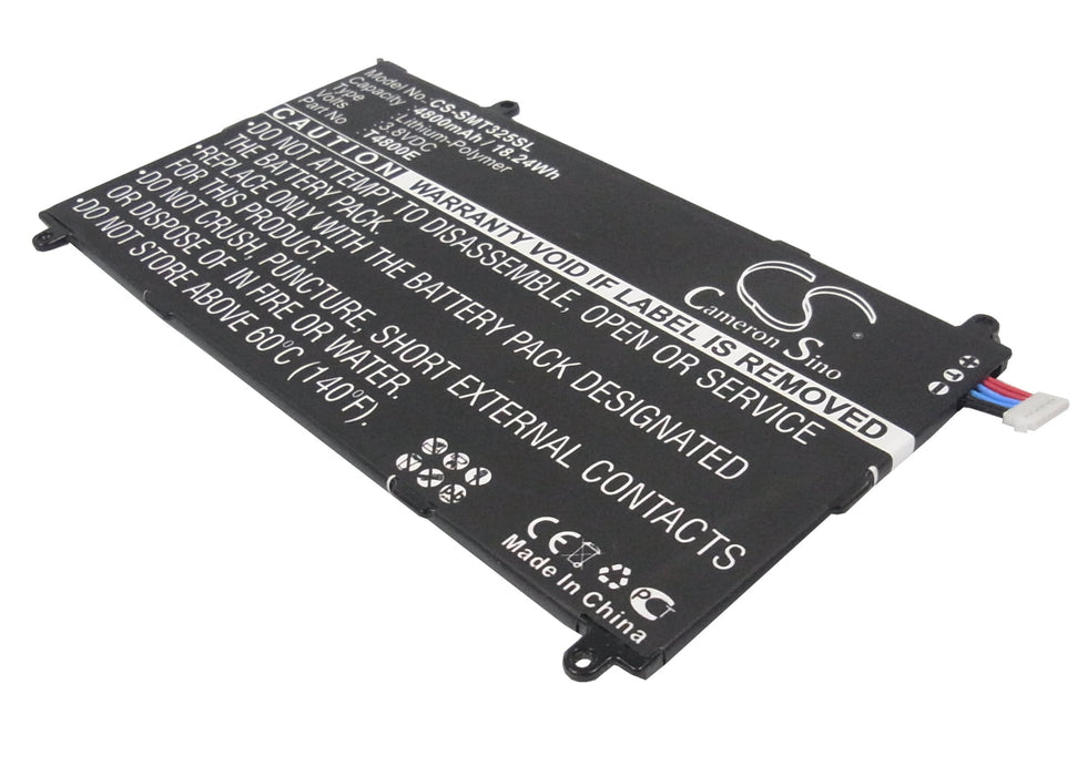 CS-SMT325SL : Battery for Samsung SM-T325, SM-T327A, Galaxy TabPRO 8.4 and others - Replaces Samsung T4800E