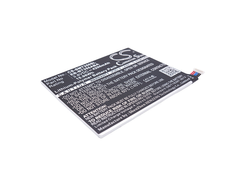 CS-SMT350SL : Battery for Samsung SM-T350, Galaxy Tab A 8.0, SM-P350 and others - Replaces Samsung EB-BT355ABA