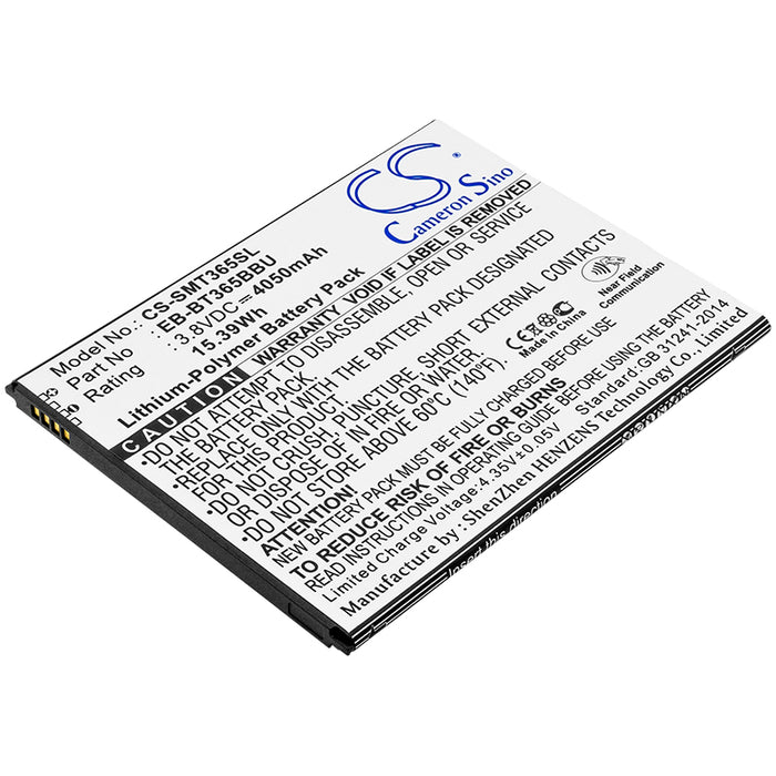 CS-SMT365SL : Battery for Samsung SM-T360, SM-T365, Galaxy Tab Active and others - Replaces Samsung EB-BT365BBU, EB-BT365BBC, EB-BT365BBUBUS and others