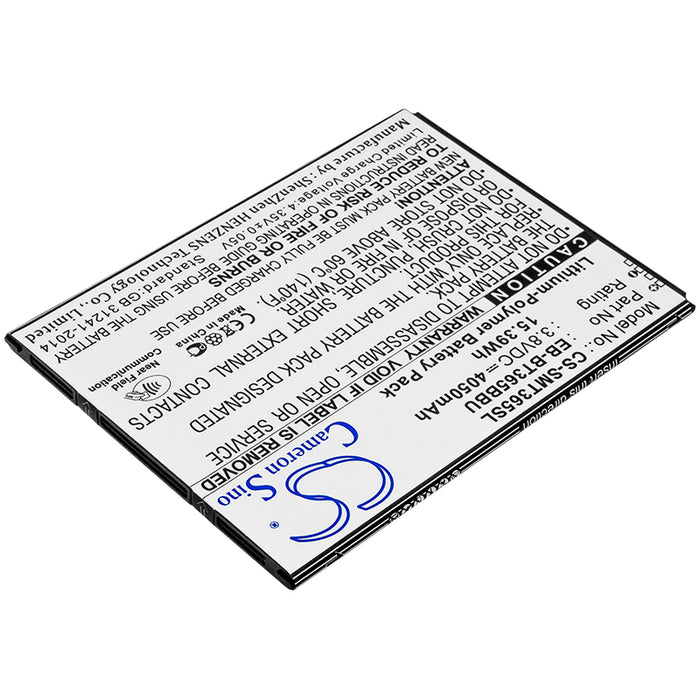 CS-SMT365SL : Battery for Samsung SM-T360, SM-T365, Galaxy Tab Active and others - Replaces Samsung EB-BT365BBU, EB-BT365BBC, EB-BT365BBUBUS and others