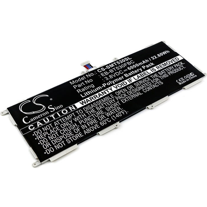 CS-SMT530SL : Battery for Samsung SM-T530, SM-T537, SM-T537R4 and others - Replaces Samsung EB-BT530FBC, EB-BT530FBU, EB-BT530FBE