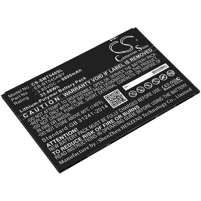 CS-SMT540SL : Battery for Samsung Tab Active Pro, Tab Active Pro 10.1, SM-T540 and others - Replaces Samsung EB-BT545ABY