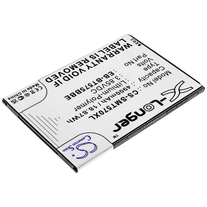 CS-SMT570XL : Battery for Samsung Galaxy Tab Active 3, Galaxy Tab Active 3 8.0, Galaxy Tab Active 3 8.0 2020 and others - Replaces Samsung EB-BT575BBE, GH43-05039A