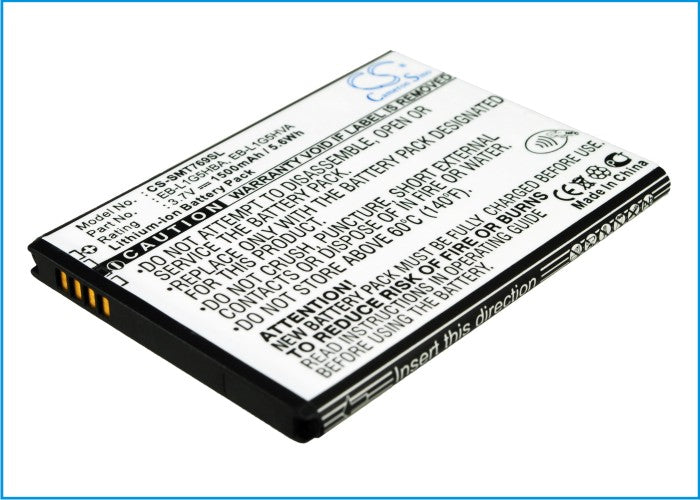 CS-SMT769SL : Battery for T-Mobile SGH-T769, Galaxy S Blaze 4G - Replaces T-Mobile EB-L1G5HBA, EB-L1G5HBABXAR, EB-L1G5HVA