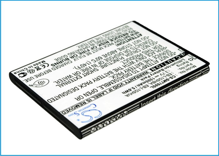 CS-SMT769SL : Battery for T-Mobile SGH-T769, Galaxy S Blaze 4G - Replaces T-Mobile EB-L1G5HBA, EB-L1G5HBABXAR, EB-L1G5HVA