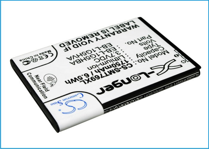 CS-SMT769XL : Battery for T-Mobile SGH-T769, Galaxy S Blaze 4G - Replaces T-Mobile EB-L1G5HBA, EB-L1G5HBABXAR, EB-L1G5HVA