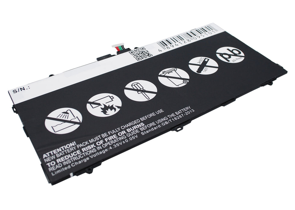 CS-SMT805SL : Battery for Samsung Galaxy Tab S 10.5, SM-T800 WiFI, SM-T805C 4G and others - Replaces Samsung EB-BT800FBC, EB-BT800FBU, EB-BT800FBE