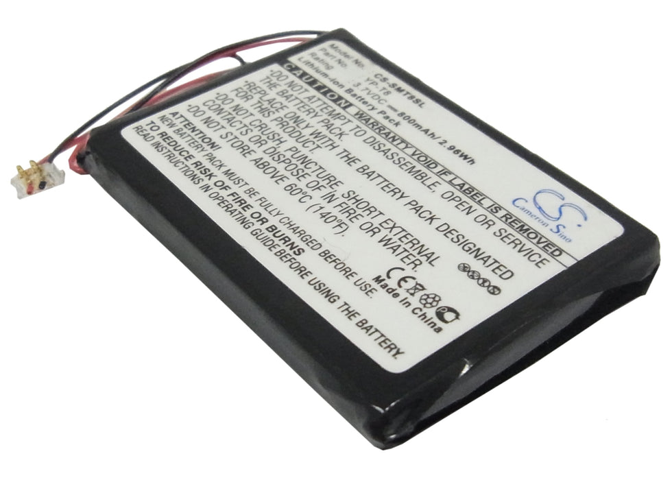 CS-SMT8SL : Battery for Samsung YP-T8 - Replaces Samsung YP-T8