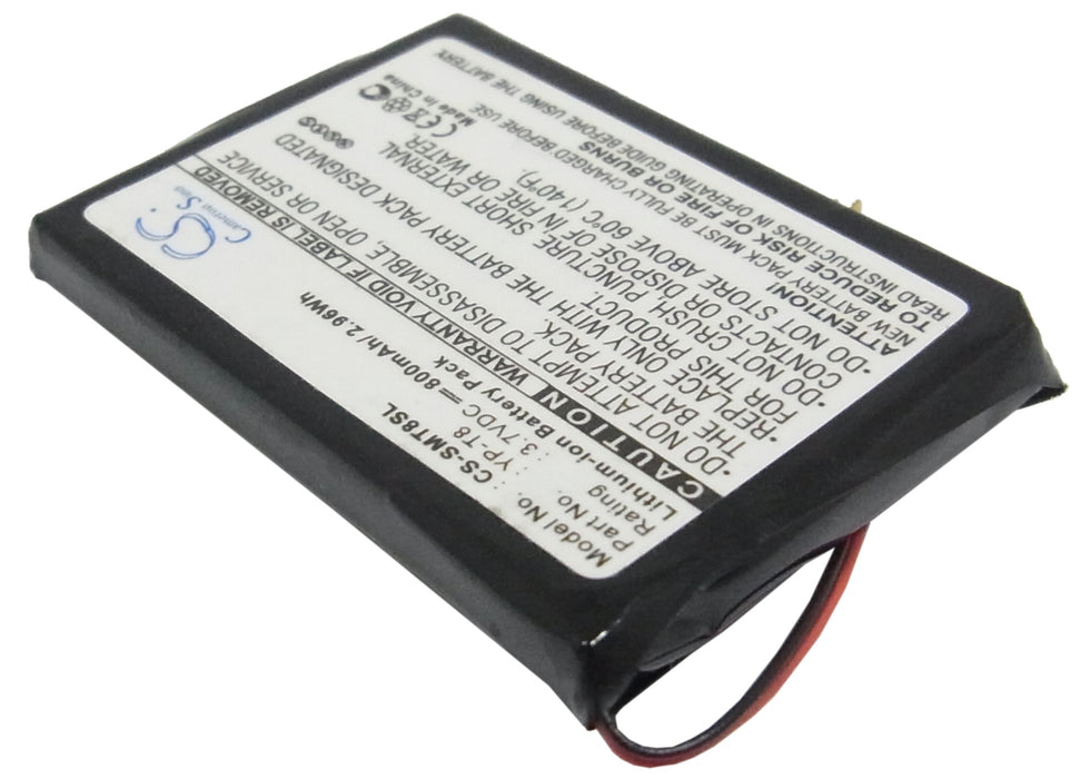 CS-SMT8SL : Battery for Samsung YP-T8 - Replaces Samsung YP-T8