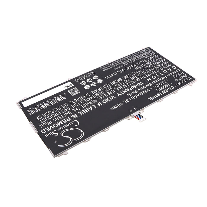 CS-SMT900SL : Battery for Samsung SM-T900, SM-T905, Galaxy TabPRO 12.2 and others - Replaces Samsung T9500E