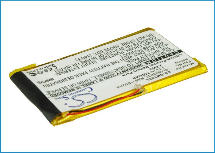 CS-SMT9SL : Battery for Samsung YP-T9, YP-T9+, YP-T9JBAB and others - Replaces Samsung 6L0503035, RA611E02AA