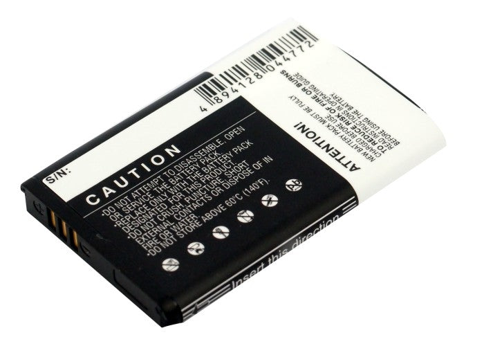 CS-SMU640SL : Battery for Verizon SCH-U680, SCH-U680MAV, SCHU680MAV and others - Replaces Samsung AB663450GZ, AB663450GZBSTD, AB663450BZ