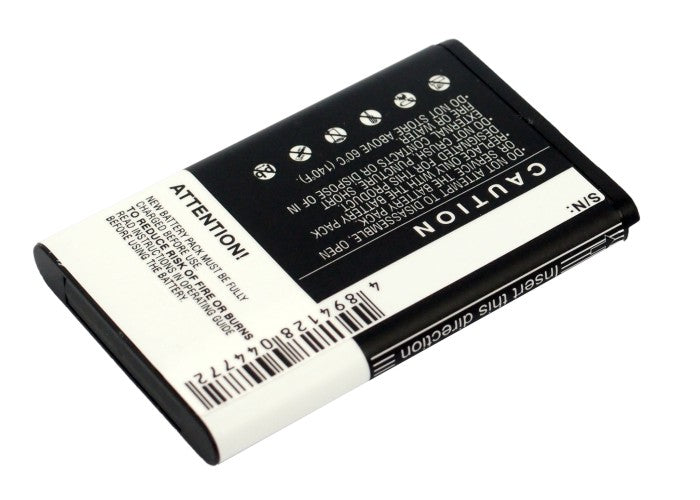 CS-SMU640SL : Battery for Verizon SCH-U680, SCH-U680MAV, SCHU680MAV and others - Replaces Samsung AB663450GZ, AB663450GZBSTD, AB663450BZ