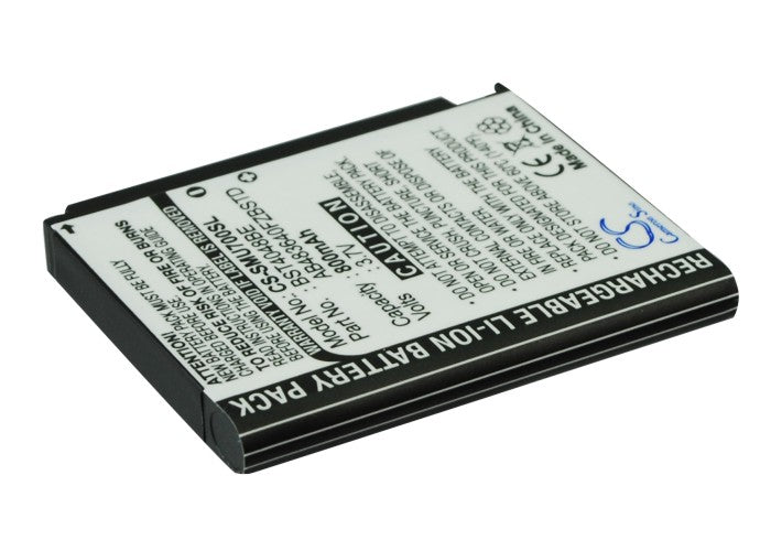 CS-SMU700SL : Battery for Samsung SGH-U700, SGH-U700v, SGH-U708 and others - Replaces Samsung AB483640CU, AB603443CE, AB603443CUCSTD