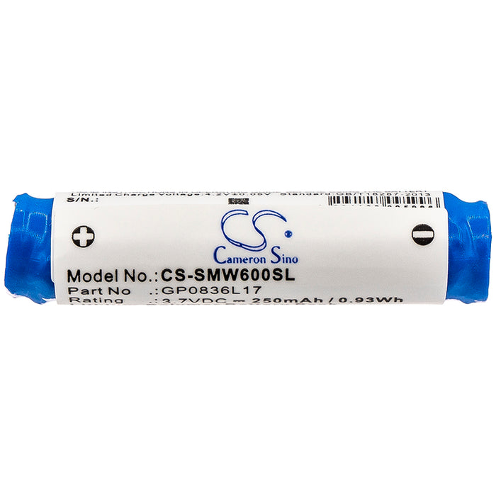 CS-SMW600SL : Battery for Sony MW600, MH100 - Replaces Sony GP0836L17