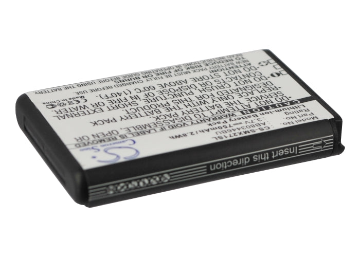 CS-SMX271SL : Battery for Samsung GT-B2710, xcover 271, B2710 Solid - Replaces Samsung AB803446BU, AB803446BA