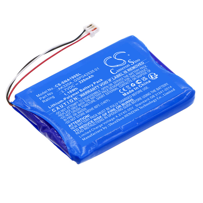 CS-SNA190SL : Battery for Snom A190 - Replaces Snom AK320A, GSP042535 01