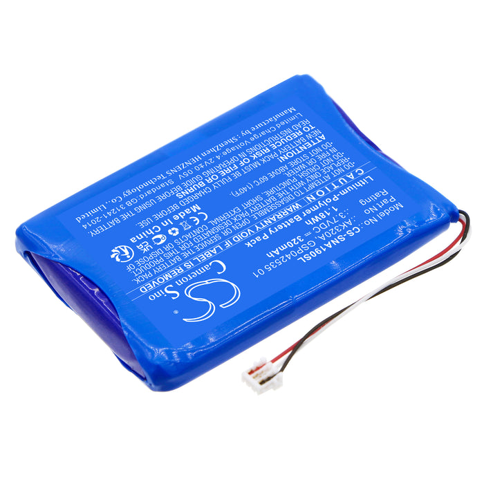 CS-SNA190SL : Battery for Snom A190 - Replaces Snom AK320A, GSP042535 01