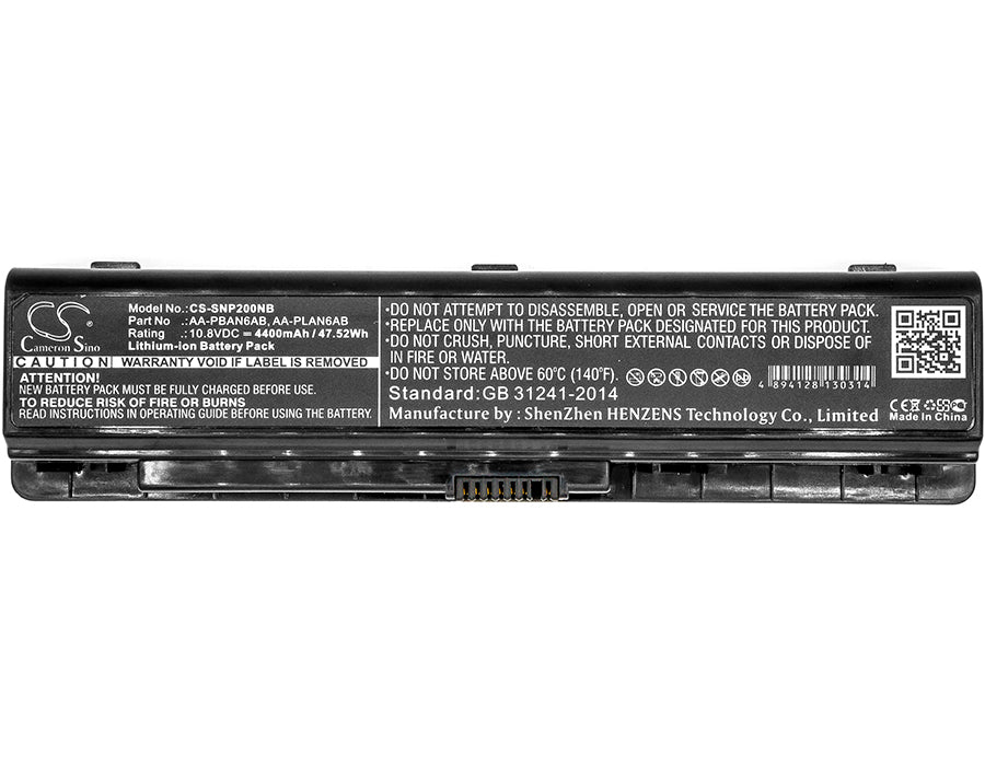 CS-SNP200NB : Battery for Samsung P200, P210, P230 and others - Replaces Samsung AA-PBAN6AB, AA-PLAN6AB, AA-PLAN9AB