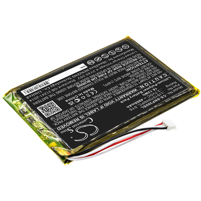 CS-SNP300SL : Battery for Sony PHA-3, PHA-3C - Replaces Sony LIS1570HNPC, SY6