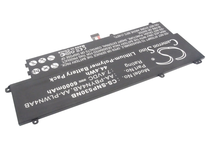 CS-SNP530NB : Battery for Samsung NP-530, NP-530U3B-A01, NP-530U3B-A02 and others - Replaces Samsung AA-PBYN4AB, AA-PLWN4AB