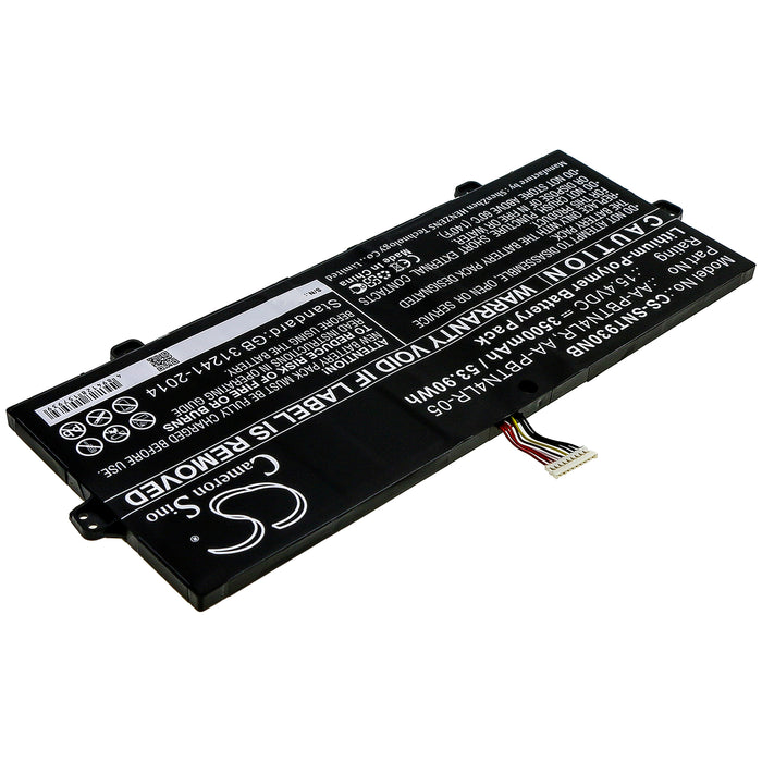 CS-SNT930NB : Battery for Samsung NT930SBE-X716, NT930SBV, NT950SBE-K38 and others - Replaces Samsung AA-PBTN4LR, AA-PBTN4LR-05