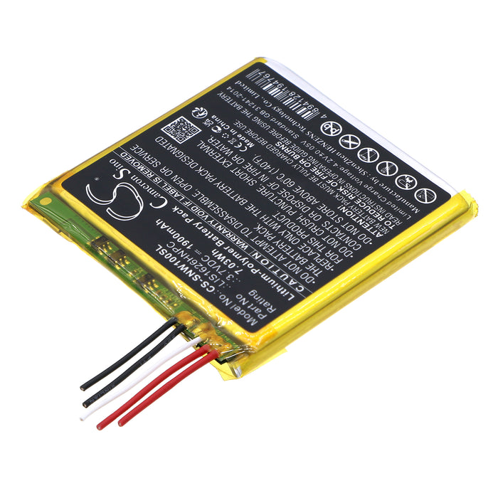 CS-SNW100SL : Battery for Sony NW-WM1A, NW-WM1Z - Replaces Sony 1-853-588-15, LIS1626HNPC