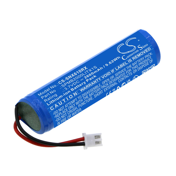 CS-SNX610RX : Battery for Spektrum Transmitter NX6, Transmitter NX8 - Replaces Spektrum SPMB2000LITX1S