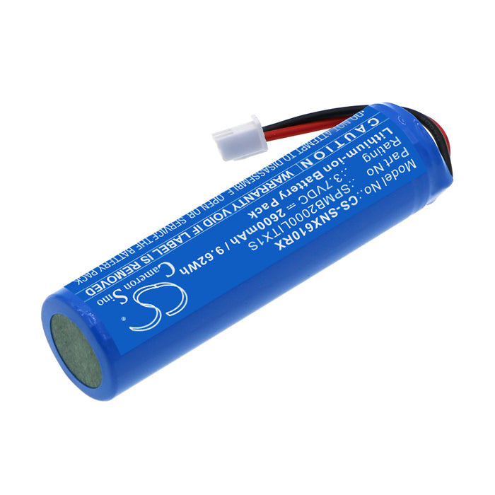 CS-SNX610RX : Battery for Spektrum Transmitter NX6, Transmitter NX8 - Replaces Spektrum SPMB2000LITX1S