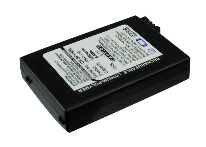 CS-SP110SL : Battery for Sony PSP-1000, PSP-1000G1, PSP-1000G1W and others - Replaces Sony PSP-110