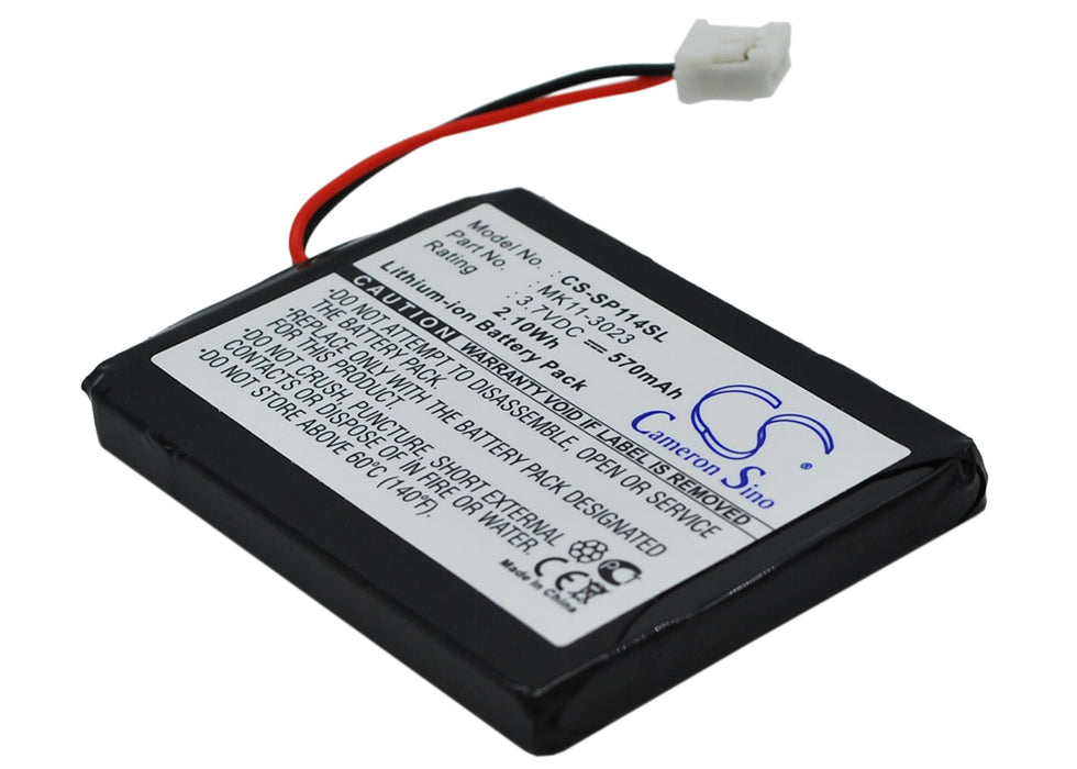 CS-SP114SL : Battery for Sony PS3 Wireless Qwerty Keypad, PlayStation 3 Wireless Qwerty Keypad, CECHZK1UC and others - Replaces Sony MK11-3023, MK11-2903, MK11-2902