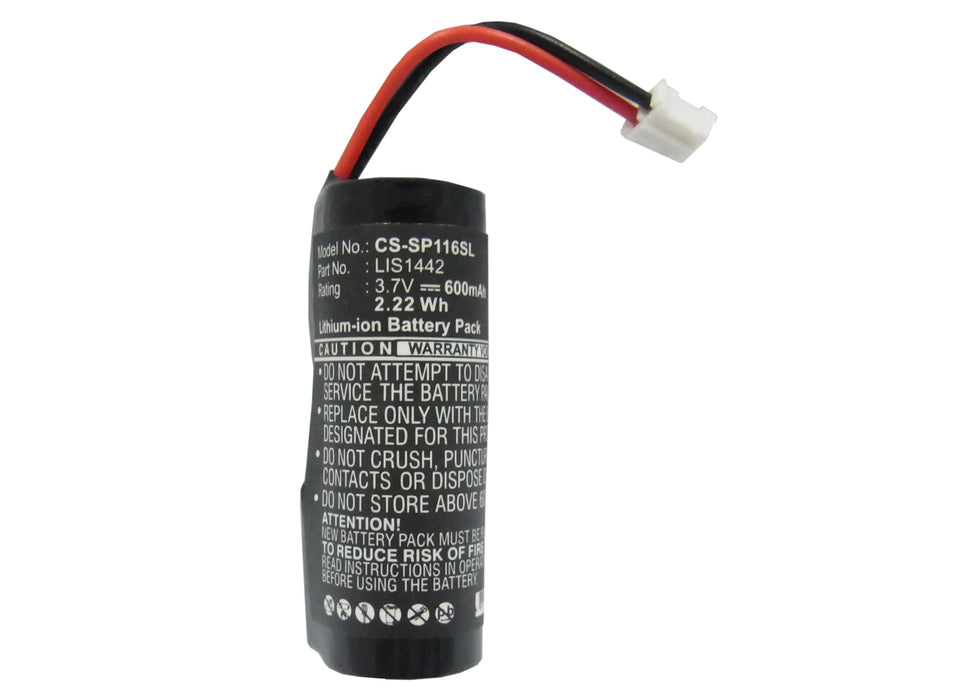 CS-SP116SL : Battery for Sony PlayStation Move Navigation Controller, Move Navigation, CECH-ZCS1E and others - Replaces Sony LIS1442, 4-180-962-01