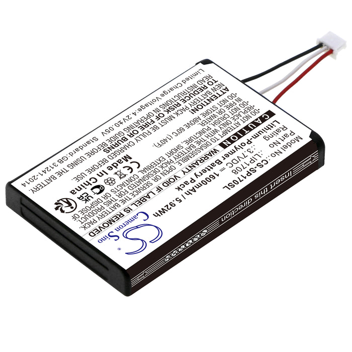 CS-SP170SL : Battery for Sony PS5 DualSense, CFI-1015A, CFI-ZCT1W - Replaces Sony LIP1708