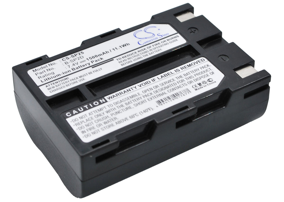 CS-SP25 : Battery for Canon CanoScan 8400F Scanner - Replaces Canon B-SP2D