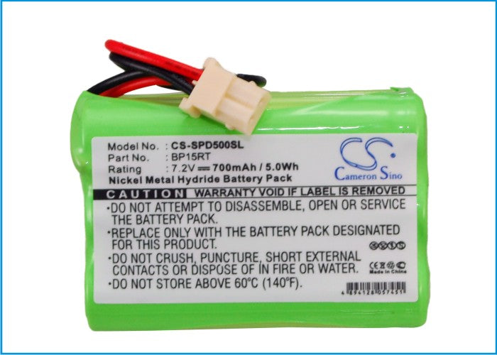 BP-SPD500SL : 7.2v 700mAh NiMH battery for Dogtra  BP15RT, BP15