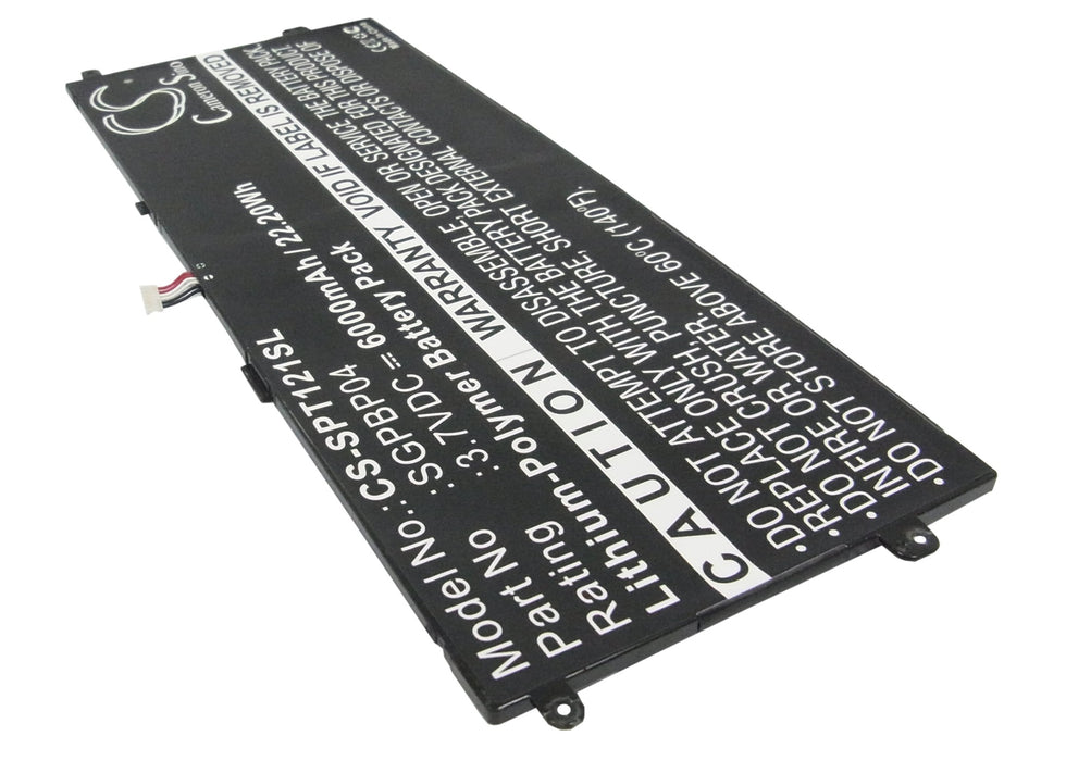 CS-SPT121SL : Battery for Sony Tablet S, GPT121, SGPT121US/S - Replaces Sony SGPBP04