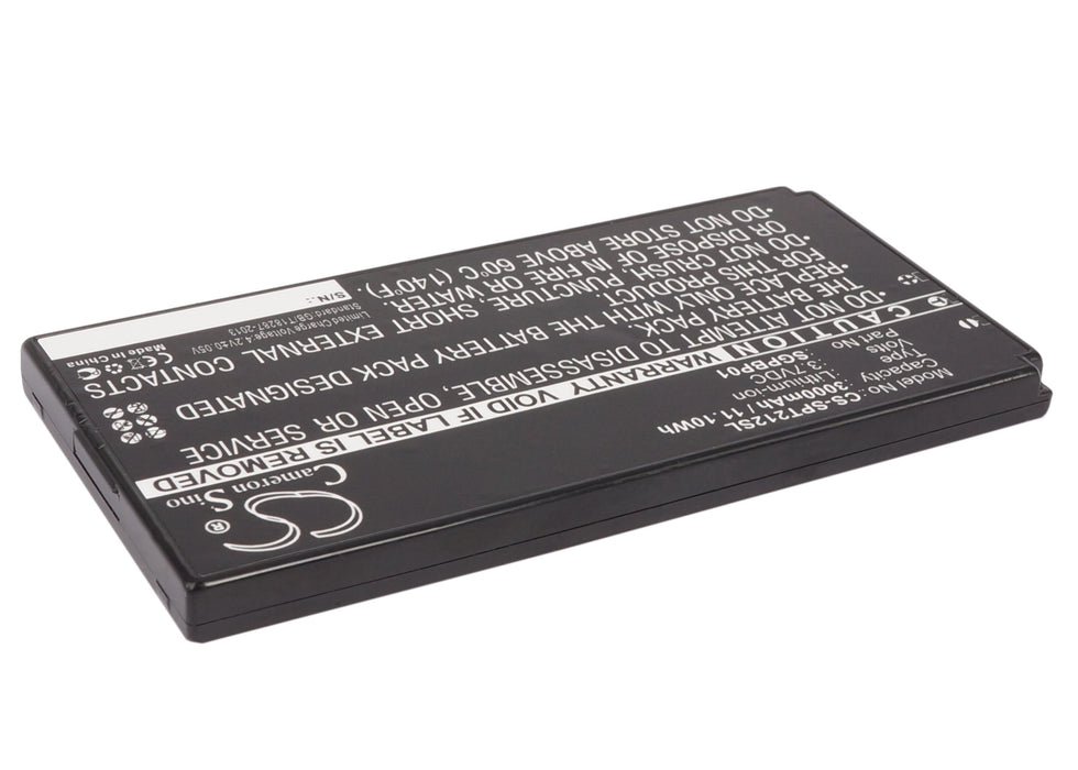 CS-SPT212SL : Battery for Sony SGPT211CN, SGPT212, SGPT213JP and others - Replaces Sony SGPBP01