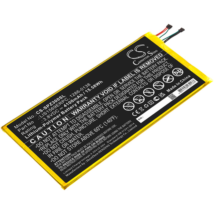 CS-SPZ300SL : Battery for Sony Xperia Z3 Tablet, Xperia Tablet Z3 Compact, SGP621 and others - Replaces Sony LIS1569ERPC, 1286-0138