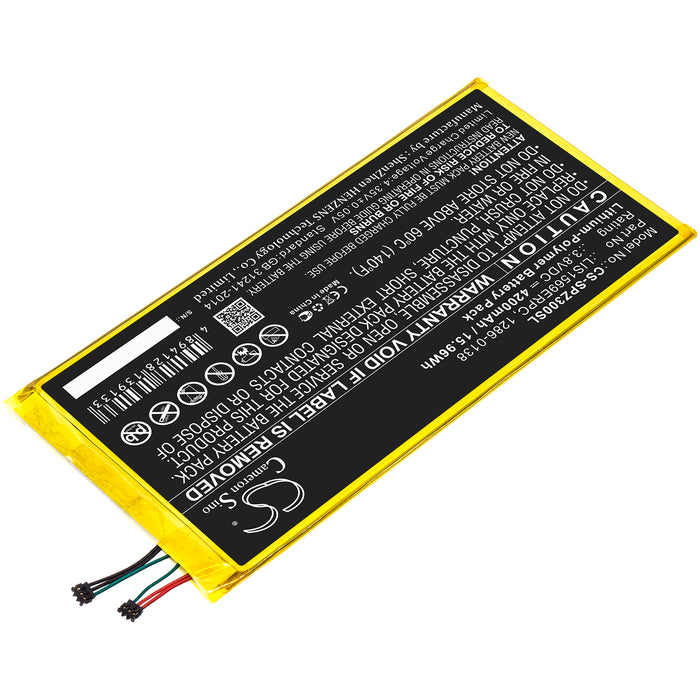 CS-SPZ300SL : Battery for Sony Xperia Z3 Tablet, Xperia Tablet Z3 Compact, SGP621 and others - Replaces Sony LIS1569ERPC, 1286-0138