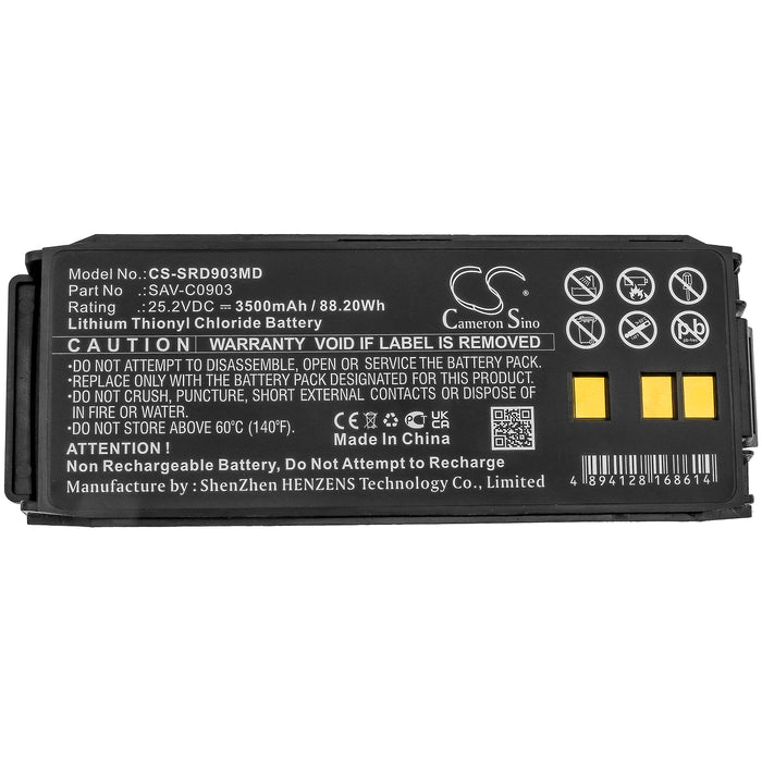 CS-SRD903MD : Battery for SaverOne D, P, automatic and others - Replaces SaverOne SAV-C0903