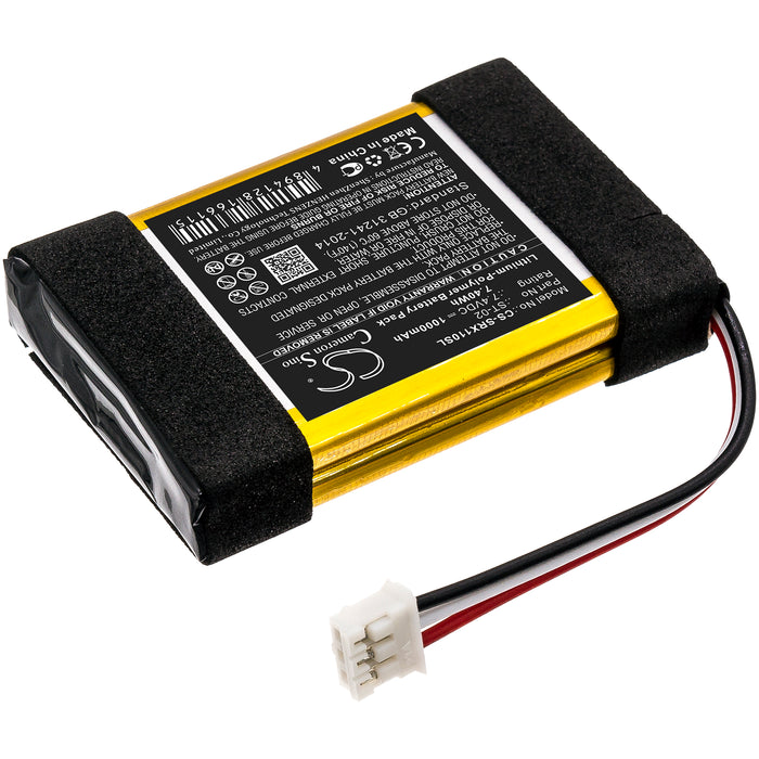 CS-SRX110SL : Battery for Sony SRS-X11 - Replaces Sony ST-02